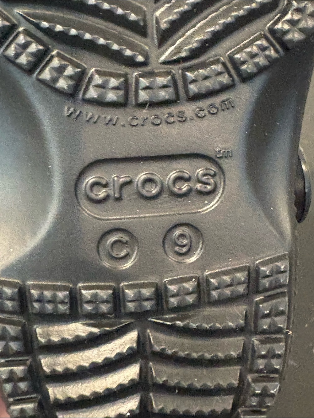 Crocs Classic Clog Black Slip On Comfort Shoes Unisex Infant Toddler Sizes - Picture 12 of 13